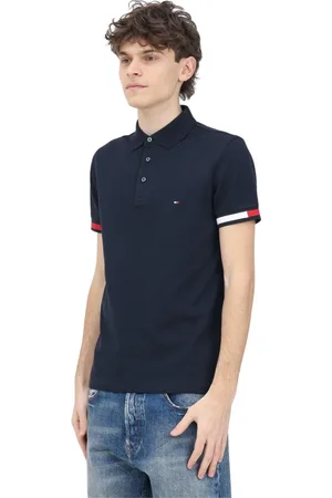 Tommy Hilfiger Hombre, Camisetas, Azul, Talla: 3XL
