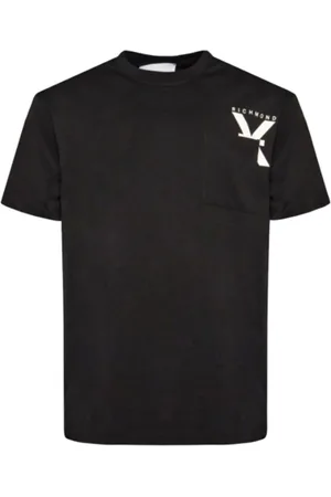 John Richmond Hombre, Camisetas, Negro, Talla: XL