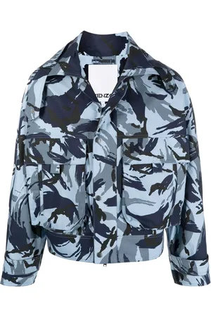 Kenzo Hombre, Chaquetas, Azul, Talla: L