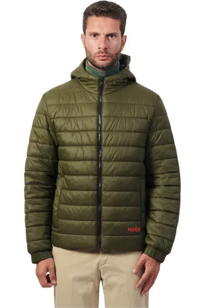 HUGO BOSS Hombre, Chaquetas, Verde, Talla: S