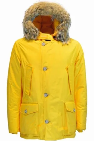 Woolrich Hombre, Chaquetas, Amarillo, Talla: M