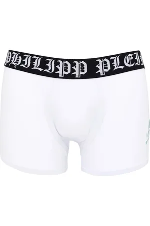 Philipp Plein Hombre, Ropa interior, Blanco, Talla: M