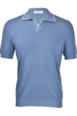 Gran Sasso Hombre, Camisetas, Azul, Talla: L