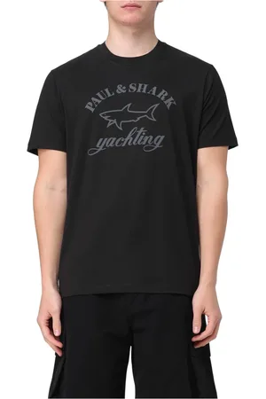 Paul & Shark Hombre, Camisetas, Negro, Talla: S