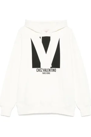 VALENTINO GARAVANI Mujer, Sudaderas, Blanco, Talla: M