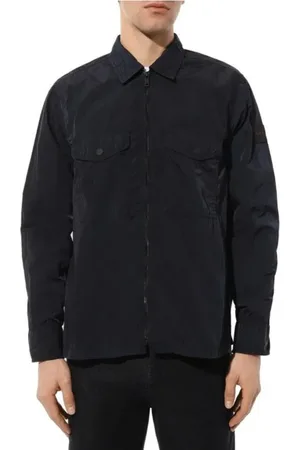 HUGO BOSS Hombre, Chaquetas, Azul, Talla: L