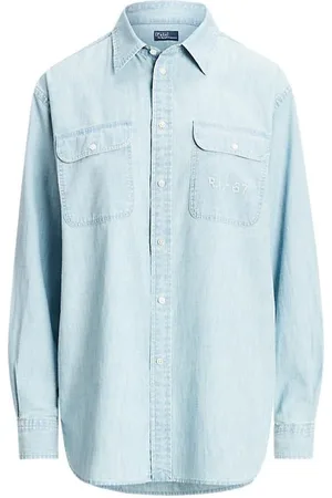 Ralph Lauren Mujer, Blusas y Camisas, Azul, Talla: M