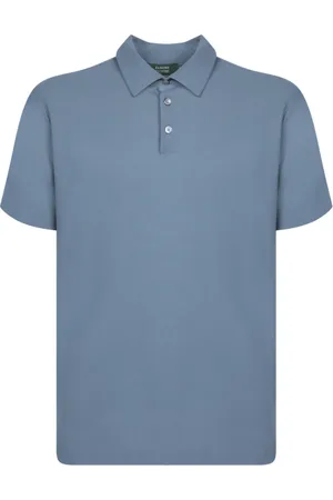ZANONE Hombre, Camisetas, Azul, Talla: XL