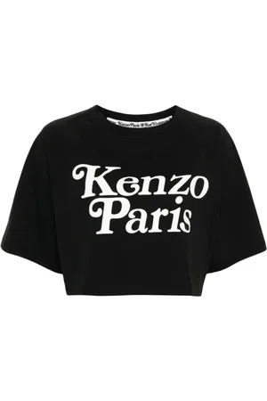 Kenzo Mujer, Camisetas, Negro, Talla: L