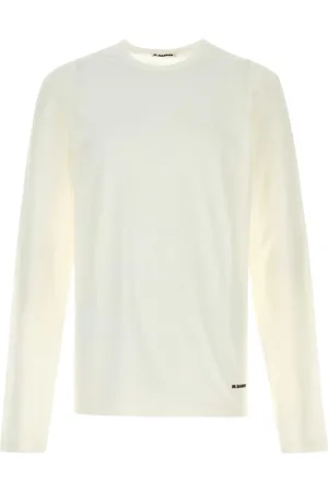 Jil Sander Hombre, Camisetas, Blanco, Talla: S