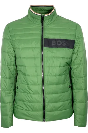 HUGO BOSS Hombre, Chaquetas, Verde, Talla: L
