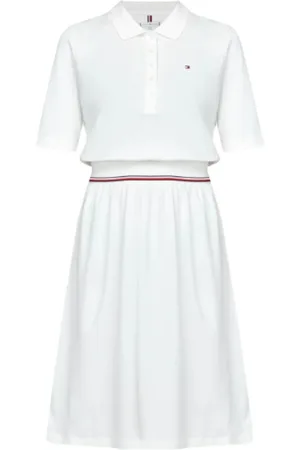 Tommy Hilfiger Mujer, Vestidos, Blanco, Talla: S