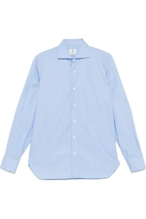 LUIGI BORRELLI NAPOLI Hombre, Camisas, Azul, Talla: L