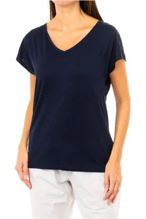 Tommy Hilfiger Mujer, Camisetas, Azul, Talla: L