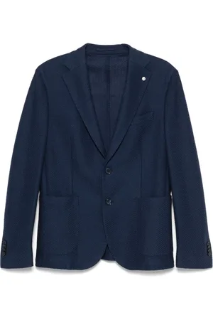 LUIGI BIANCHI MANTOVA Hombre, Chaquetas, Azul, Talla: XL