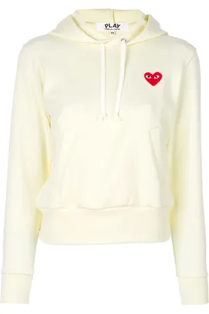 Comme des Garçons Mujer, Sudaderas, Blanco, Talla: M
