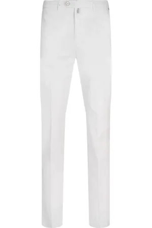 Kiton Hombre, Pantalones, Blanco, Talla: W32