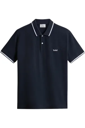 Woolrich Hombre, Camisetas, Azul, Talla: M