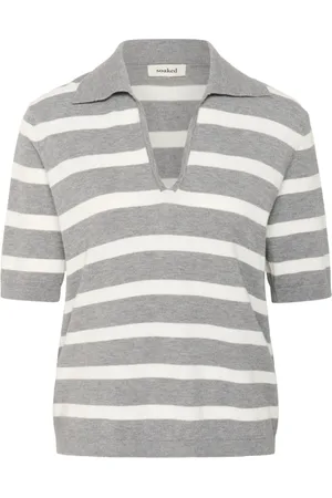 Soaked in Luxury Mujer, Jerseys, Gris, Talla: S