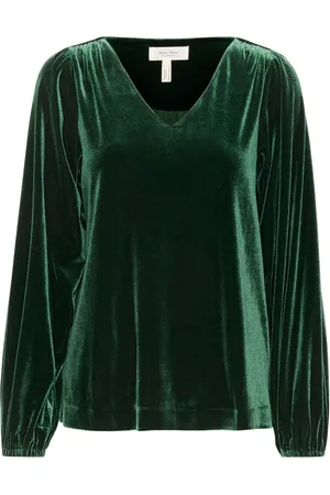 Part Two Mujer, Blusas y Camisas, Verde, Talla: XL