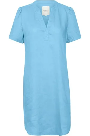 Part Two Mujer, Vestidos, Azul, Talla: 2XS