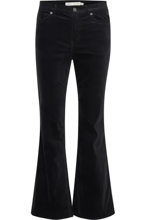 INWEAR Mujer, Vaqueros, Negro, Talla: W27