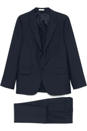 Boglioli Hombre, Trajes, Azul, Talla: 2XL