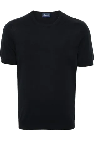 DRUMOHR Hombre, Camisetas, Azul, Talla: 3XL