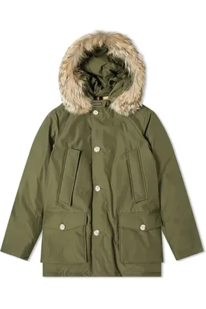 Woolrich Hombre, Chaquetas, Verde, Talla: L