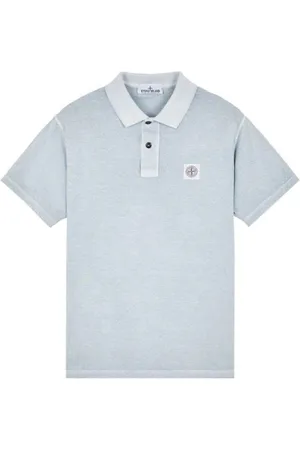 Stone Island Hombre, Camisetas, Azul, Talla: L