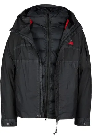 C.P. Company Hombre, Chaquetas, Negro, Talla: L
