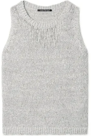 Luisa Cerano Mujer, Jerseys, Gris, Talla: M