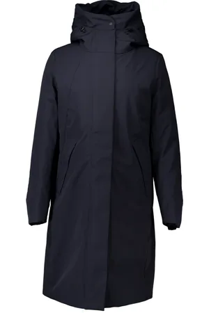 KRAKATAU Mujer, Abrigos, Azul, Talla: M