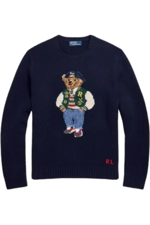 Ralph Lauren Hombre, Jerseys, Azul, Talla: L