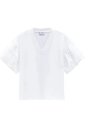 Woolrich Mujer, Camisetas, Blanco, Talla: M