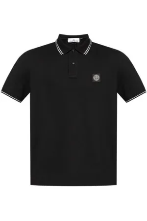 Stone Island Hombre, Camisetas, Negro, Talla: S