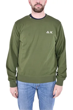 sun68 Hombre, Sudaderas, Verde, Talla: L