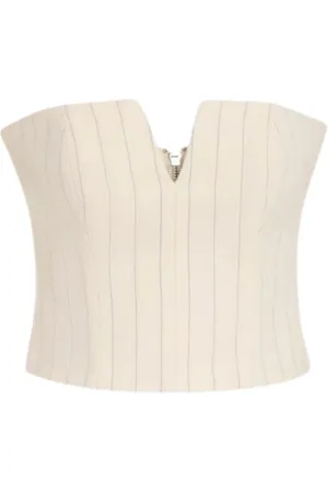 ZIMMERMANN Mujer, Camisetas, Blanco, Talla: S