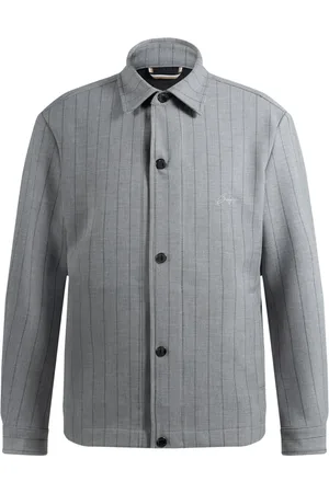 HUGO BOSS Hombre, Chaquetas, Gris, Talla: XL