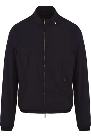 MOORER Hombre, Chaquetas, Azul, Talla: XL