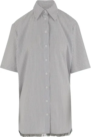 Niccolo Pasqualetti Mujer, Blusas y Camisas, Gris, Talla: S