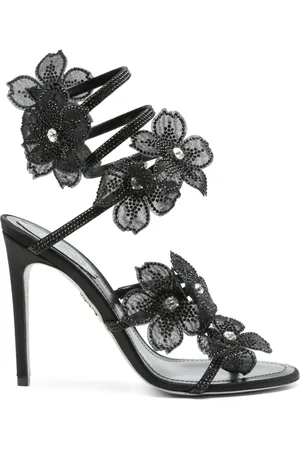 RENE CAOVILLA Mujer, Zapatos, Negro, Talla: 36 EU