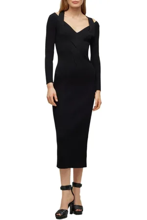 HUGO BOSS Mujer, Vestidos, Negro, Talla: L