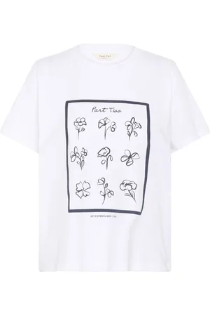 Part Two Mujer, Camisetas, Blanco, Talla: M