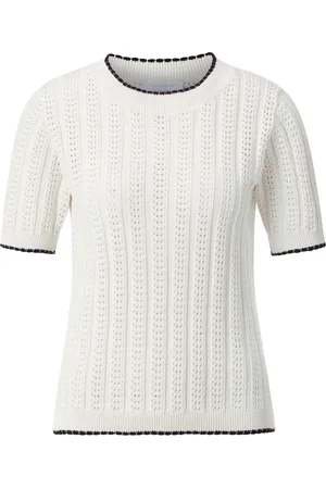 Rich & Royal Mujer, Jerseys, Blanco, Talla: L