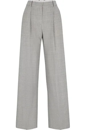 HUGO BOSS Mujer, Pantalones, Gris, Talla: L