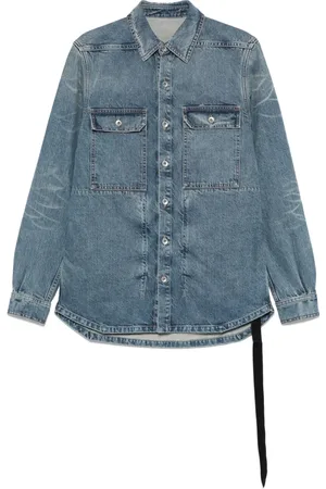 Rick Owens Mujer, Chaquetas, Azul, Talla: S