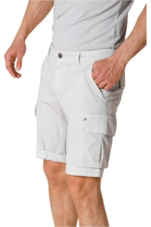 Masons Hombre, Pantalones cortos, Gris, Talla: S