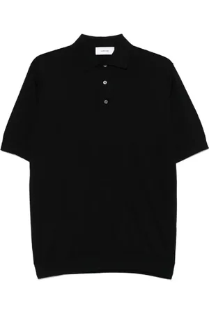 LARDINI Hombre, Camisetas, Negro, Talla: S