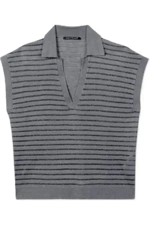 Luisa Cerano Mujer, Jerseys, Gris, Talla: L